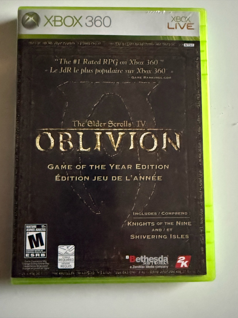 The Elder Scrolls IV: Oblivion - Game of the Year Edition (Xbox 360) - Green